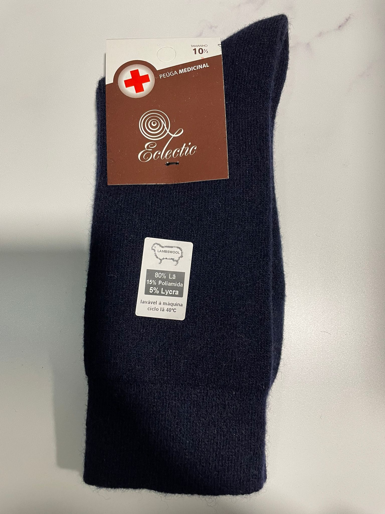 Peúga Homem de Lã Medicinal