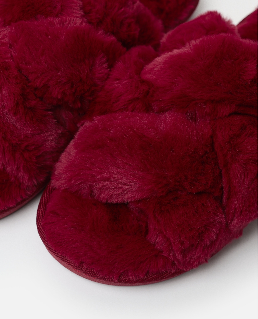 Chinelo Aberto com Pêlo