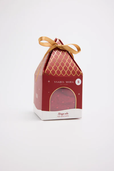 Cueca Vermelha Rendada YM