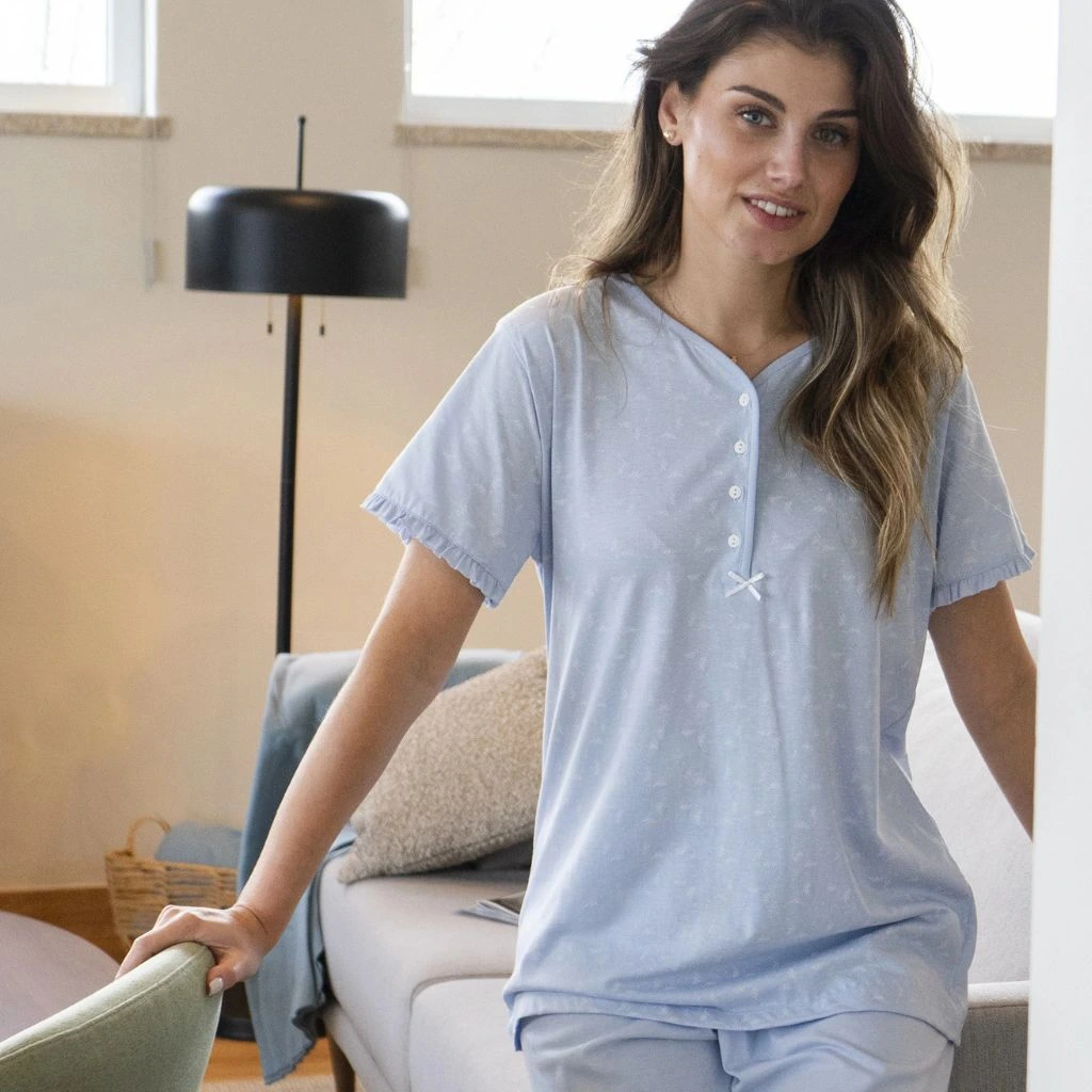 Pijama Dream Blue Algodão