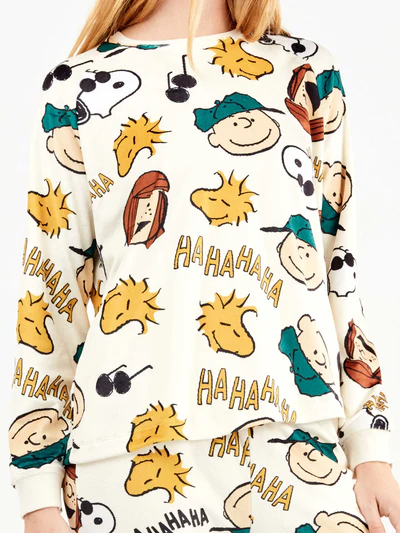 Pijama Senhora Polar Snoppy