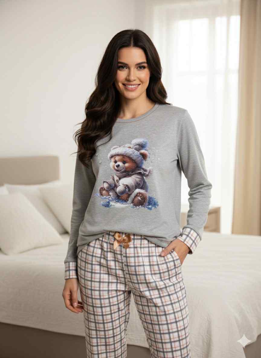Pijama de Senhora Urso