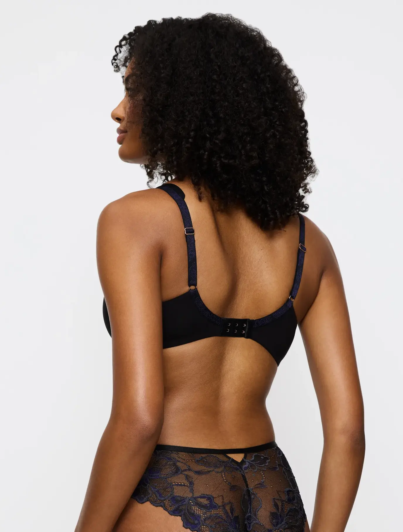 Soutien Triumph Redutor Floral Preto