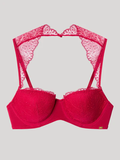 Soutien Vermelho Com Espuma