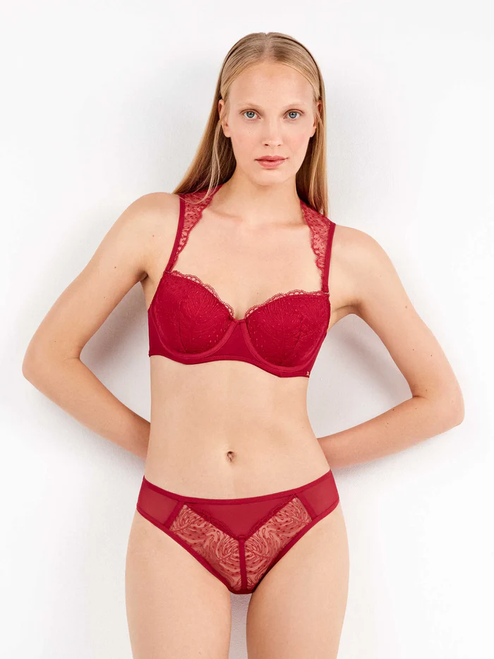 Soutien Vermelho Com Espuma