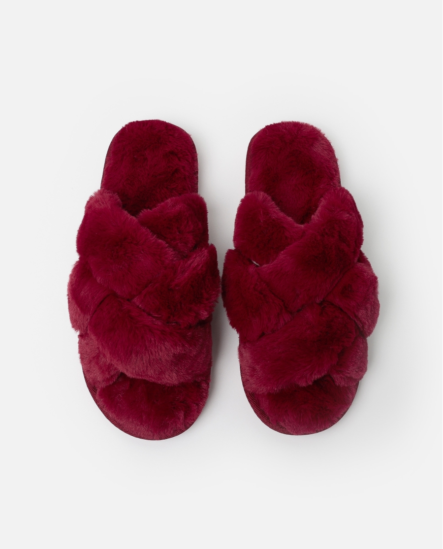 Chinelo Aberto com Pêlo