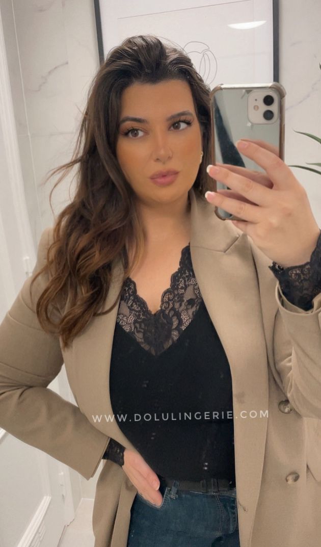 Camisola Greta decote em V - JANIRA
