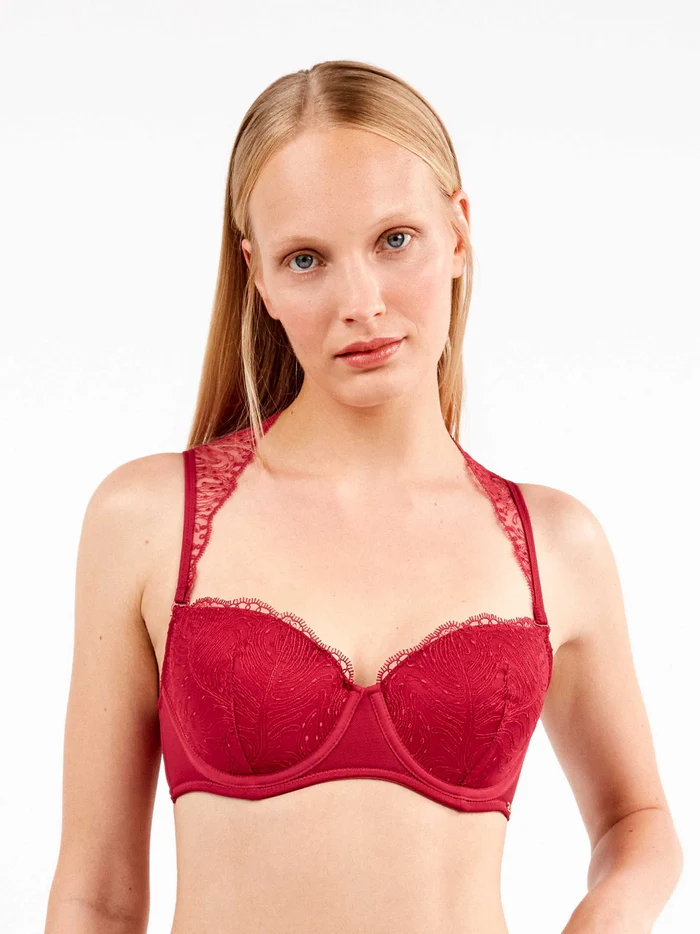 Soutien Vermelho Com Espuma